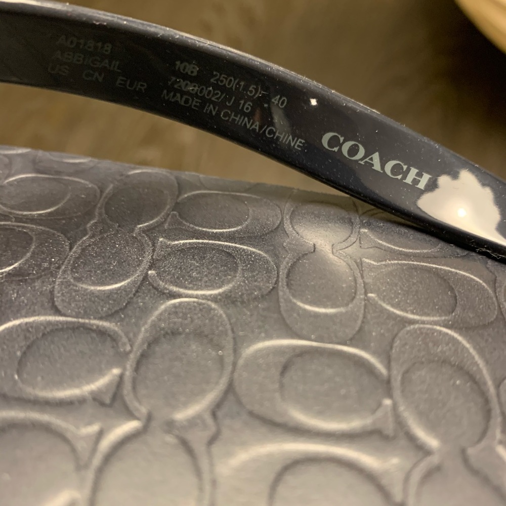 Coach Flip-flop navy